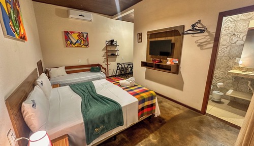 Habitación cuádruple Deluxe