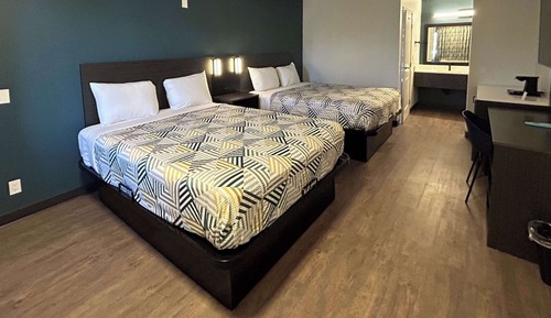 Habitación estándar, 2 camas de matrimonio, no fumadores