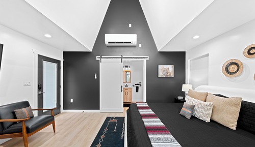 Casa en un árbol, 1 cama de matrimonio grande con sofá cama