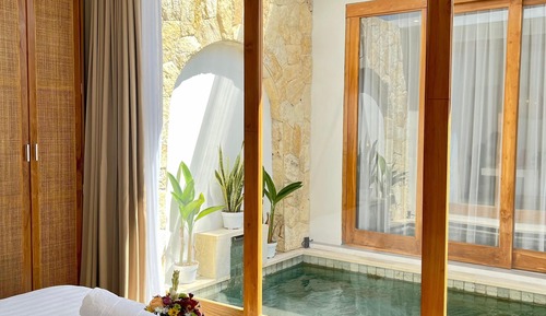 Habitación Deluxe doble, no fumadores, piscina privada