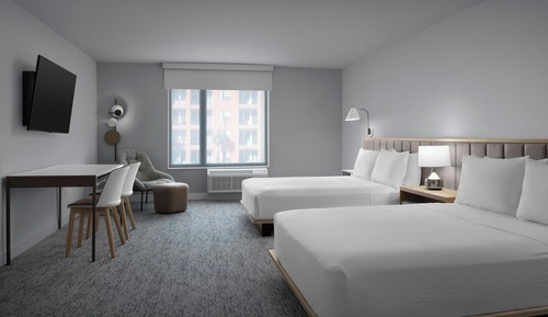 Suite estudio, 2 camas de matrimonio, no fumadores
