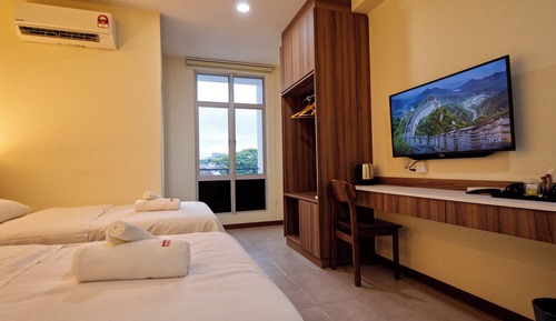 Habitación superior con 2 camas individuales