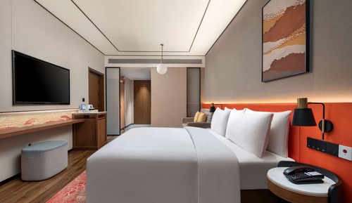 Habitación, 1 cama de matrimonio grande, accesible para personas con discapacidad