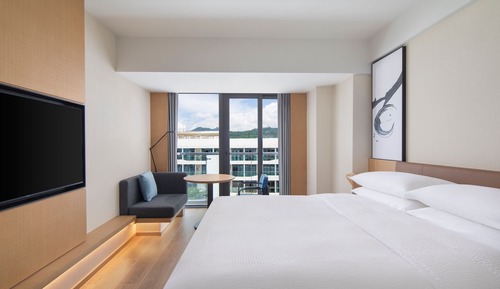 Habitación estándar, 1 cama de matrimonio grande, no fumadores, vistas a la ciudad