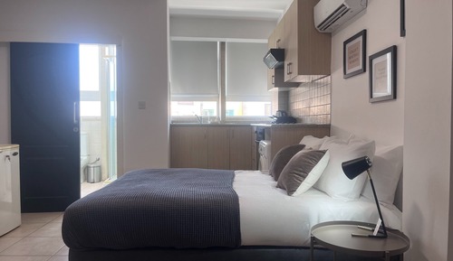 Estudio de lujo, vistas a la ciudad