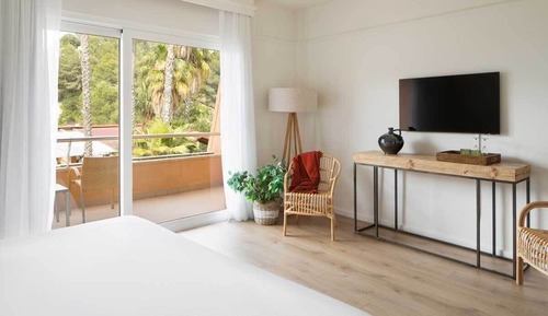 Habitación Deluxe doble, balcón, vistas al mar