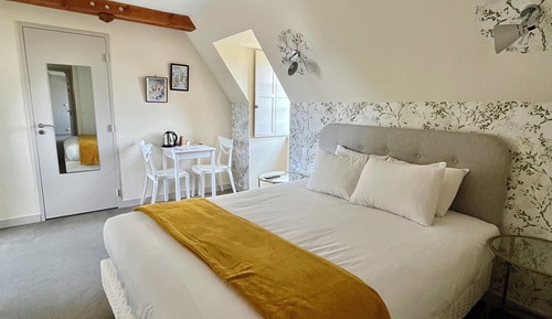 Habitación familiar doble, vistas al jardín