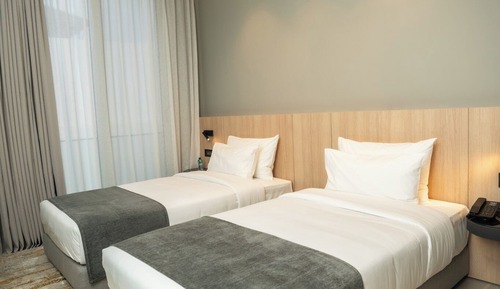 Habitación estándar con 1 cama doble o 2 individuales