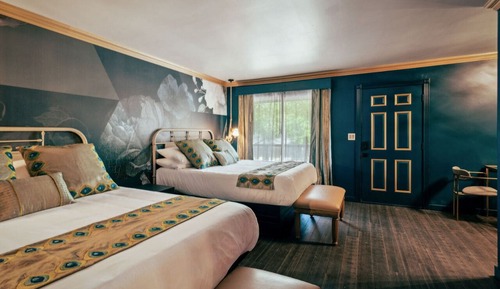 Habitación Deluxe doble, 2 camas de matrimonio