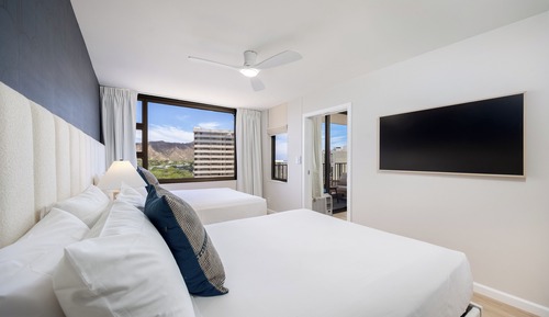 Apartamento Premium, 2 camas de matrimonio, Aire acondicionado, vistas al mar (WB 2105 T1)