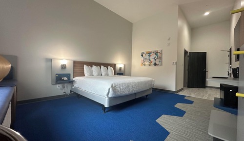 Habitación, 1 cama de matrimonio grande, accesible para personas con discapacidad, no fumadores