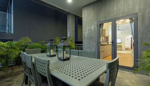 Casa, balcón