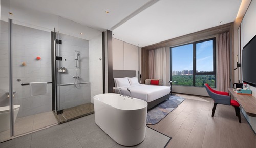 Habitación estándar, 1 cama de matrimonio grande, bañera (Extra Floor Space)