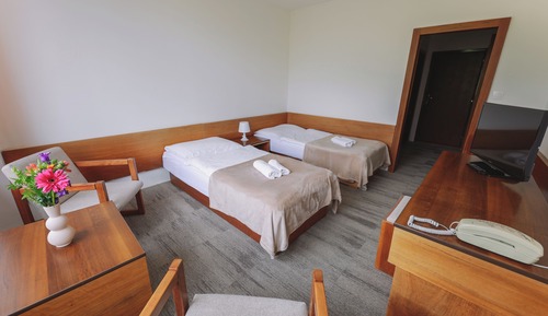 Habitación estándar con 1 cama doble o 2 individuales, varias camas, no fumadores, bañera