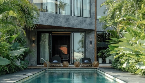 Villa, 5 habitaciones, acceso a la piscina