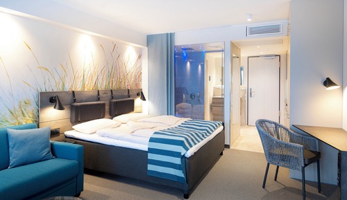Habitación doble superior, balcón, vistas al mar