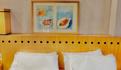Habitación Confort doble, 1 cama de matrimonio grande, vistas al mar