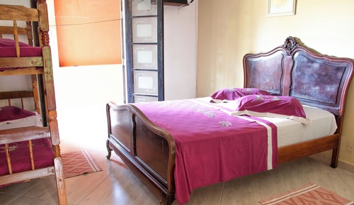 Habitación tradicional, vistas al patio