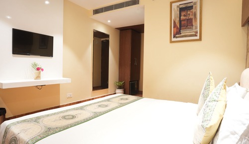 Habitación ejecutiva doble, vistas al jardín