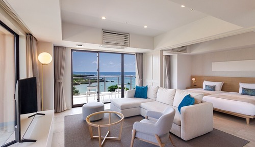 Suite Deluxe, no fumadores, vistas al mar (Corner)