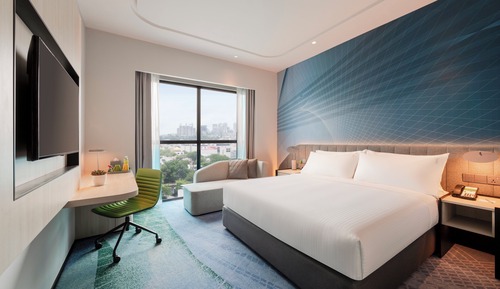Habitación estándar, 1 cama de matrimonio grande, accesible para personas con discapacidad