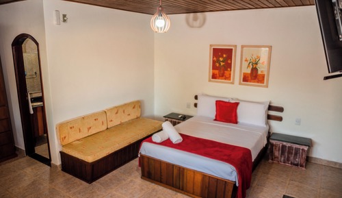 Chalet básico, lanai