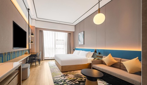 Habitación, 1 cama de matrimonio grande, accesible para personas con discapacidad