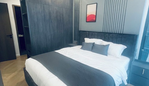 Suite romántica, 2 habitaciones, acceso al Business Lounge, vistas a la ciudad