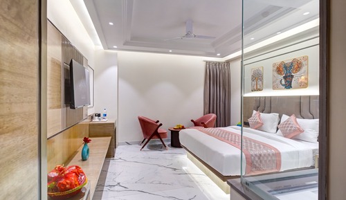 Habitación Deluxe doble, bañera