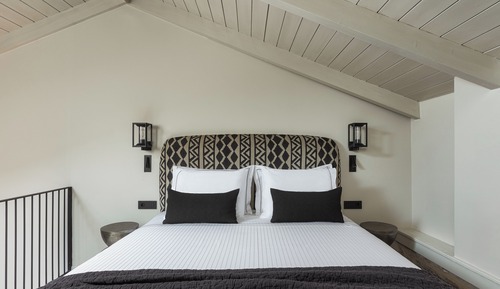 Loft Confort, chimenea
