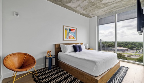 Apartamento, 1 cama de matrimonio grande con sofá cama, vistas a la ciudad