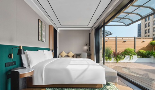Habitación Premium, 1 cama de matrimonio grande, terraza