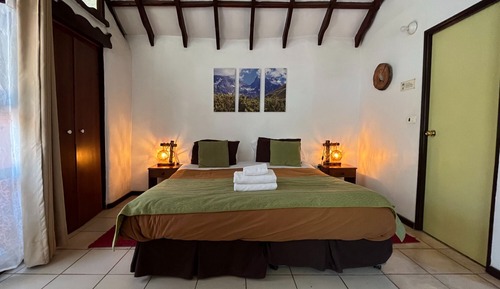 Cabaña clásica, vistas al jardín