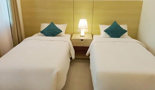 Habitación superior con 2 camas individuales