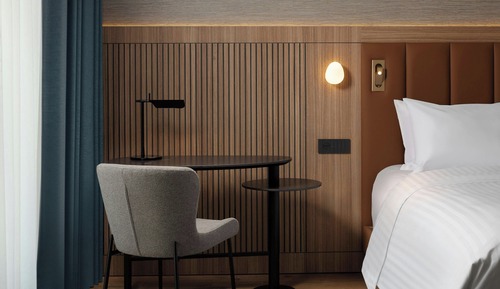 Suite, 1 cama de matrimonio grande con sofá cama, vistas a la ciudad