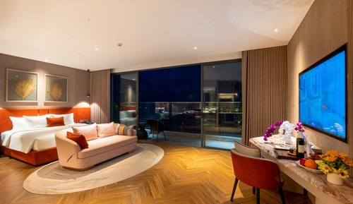 Suite ejecutiva, vistas al mar