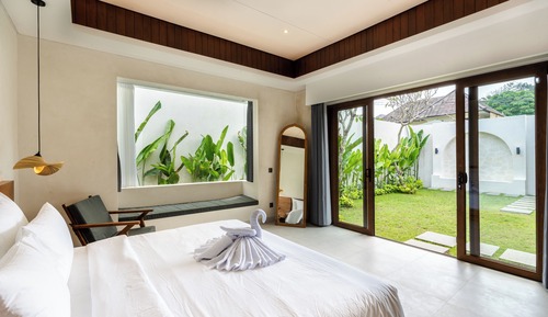 Villa, 1 habitación, en la zona del jardín