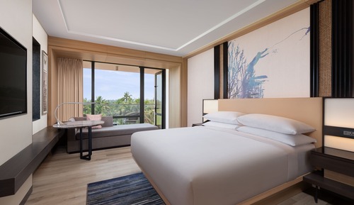 Habitación Deluxe, 1 cama de matrimonio grande, no fumadores, vistas a la ciudad