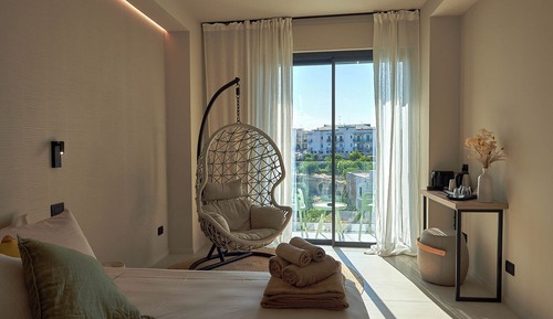 Habitación Deluxe, balcón, vistas al mar