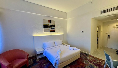 Habitación doble superior, vistas al jardín