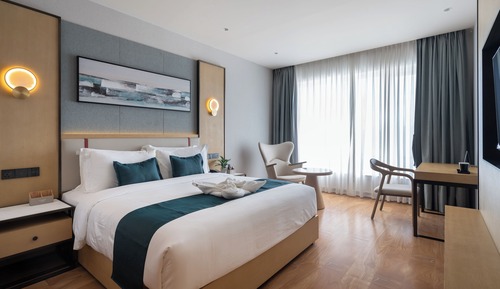 Habitación Club, 1 cama de matrimonio grande, no fumadores, vistas a la ciudad