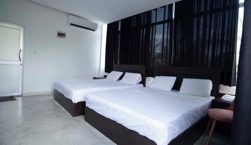 Habitación familiar doble, 2 camas de matrimonio