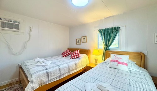 Casa familiar, 2 habitaciones, vistas al jardín