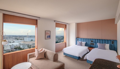 Habitación Grand con 2 camas individuales, no fumadores (HighFloor, Minibar, Checkout 12:00)