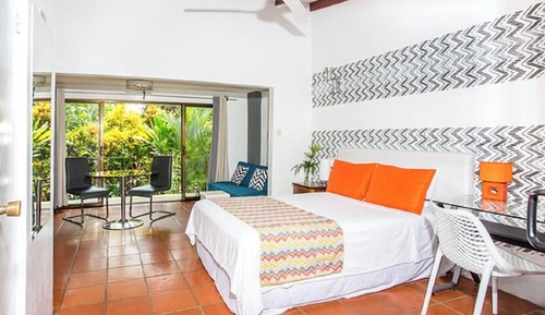 Estudio estándar, no fumadores, vistas al jardín