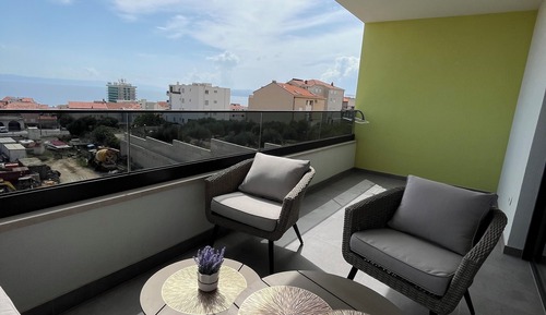 Apartamento Confort, balcón, vistas al mar