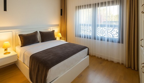 Habitación Deluxe doble, balcón, vistas al jardín