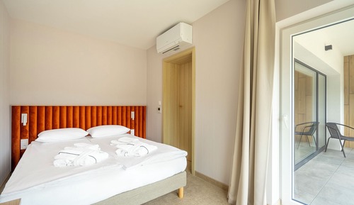 Apartamento Deluxe, balcón