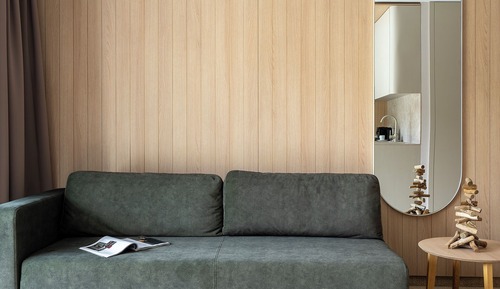 Apartamento junior, balcón