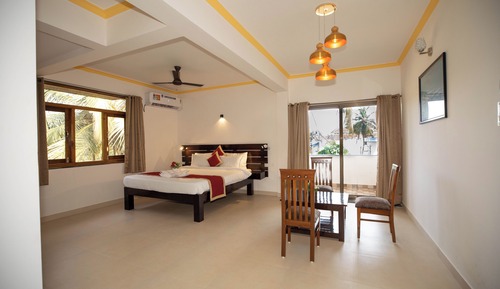 Suite presidencial, vistas parciales al lago